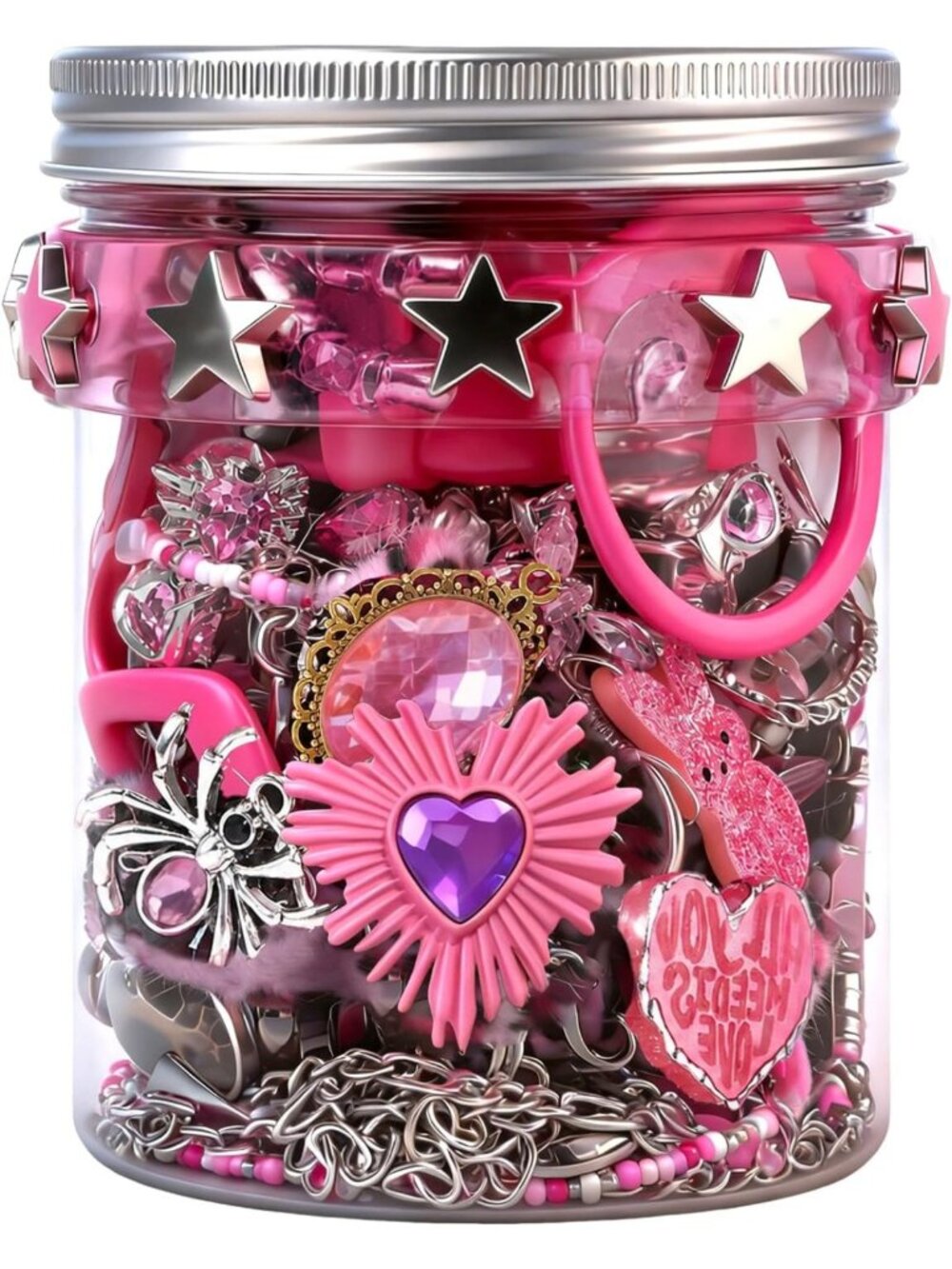 Mystery Jewelry Jar Box Set - Surprise Gift for Women, Unique Accessories
